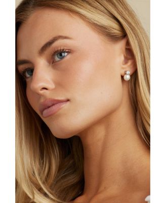 Maven Pearl and Crystal Studs