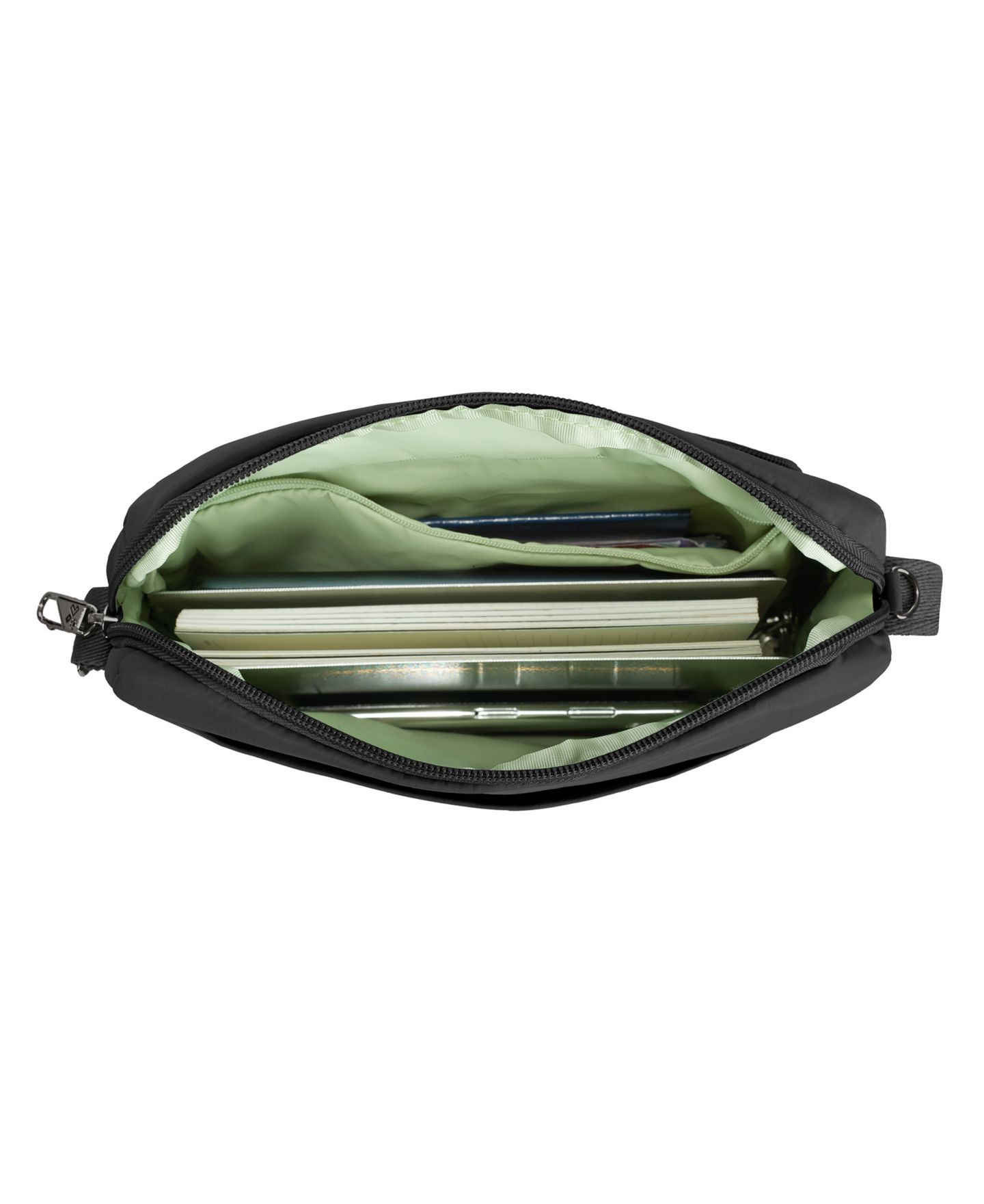 Женская сумка Travelon Anti-Theft Roam East/West Crossbody, цвет: Чёрный — фото 5
