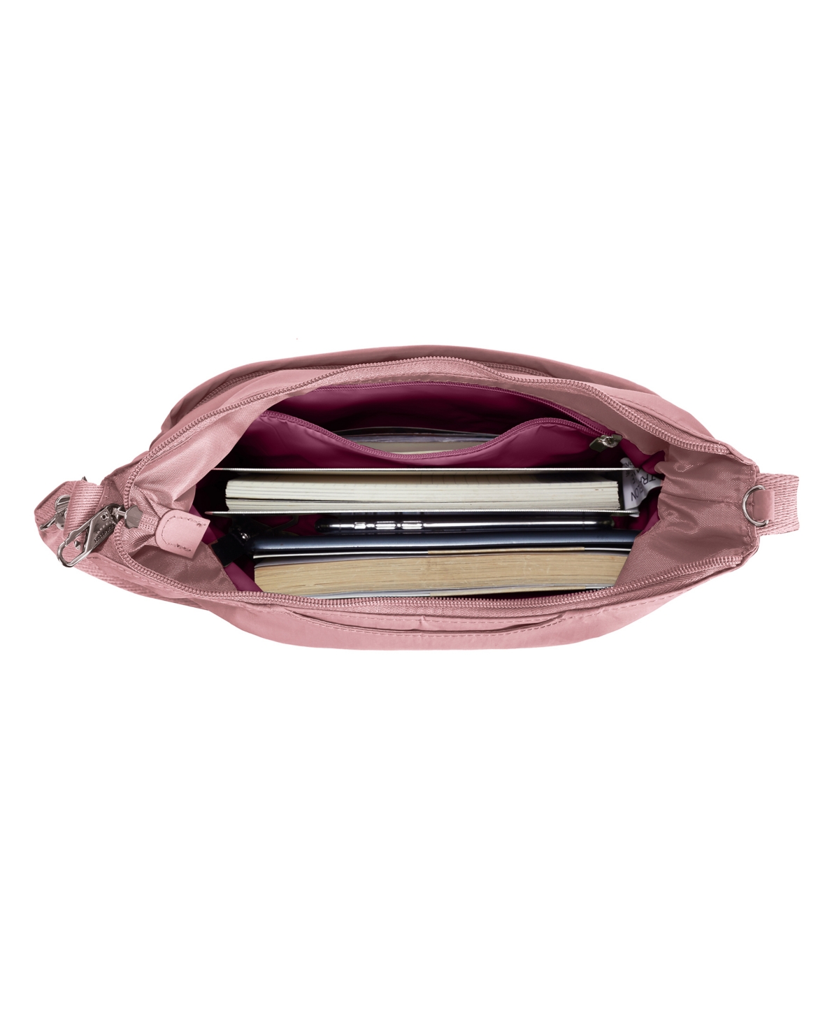 Travelon Anti-theft Roam Medium Crossbody In Pink