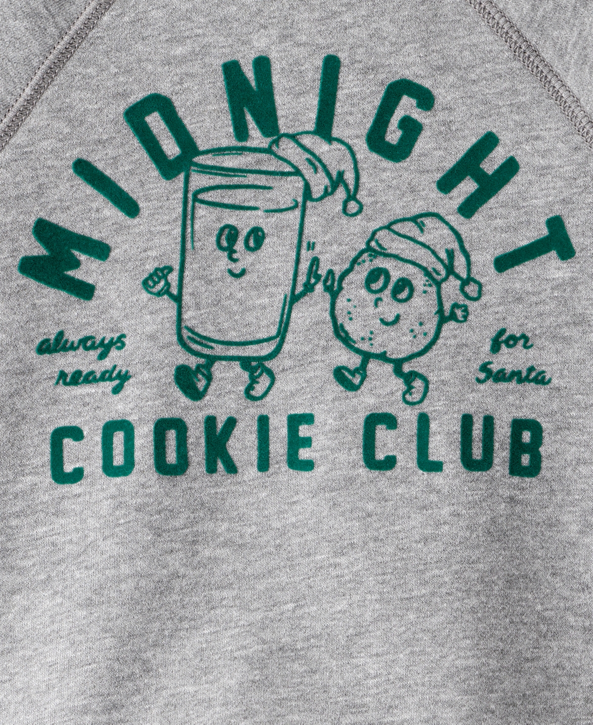 Carter's Toddler Boys Midnight Cookie Club Long Sleeve Pullover Sweatshirt In Gray