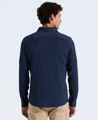 Men's Long Sleeve Double Cloth Overshirt