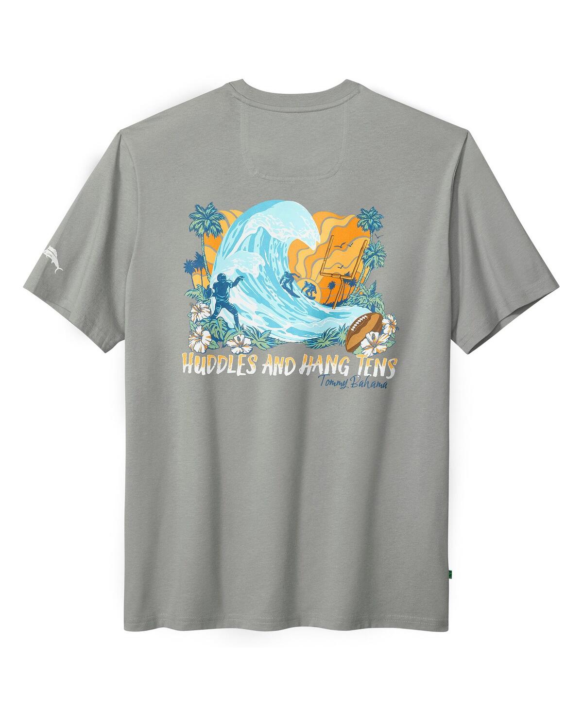 Tommy Bahama Men's Gray Buffalo Bills Huddle Hang Tens T-shirt In Gray