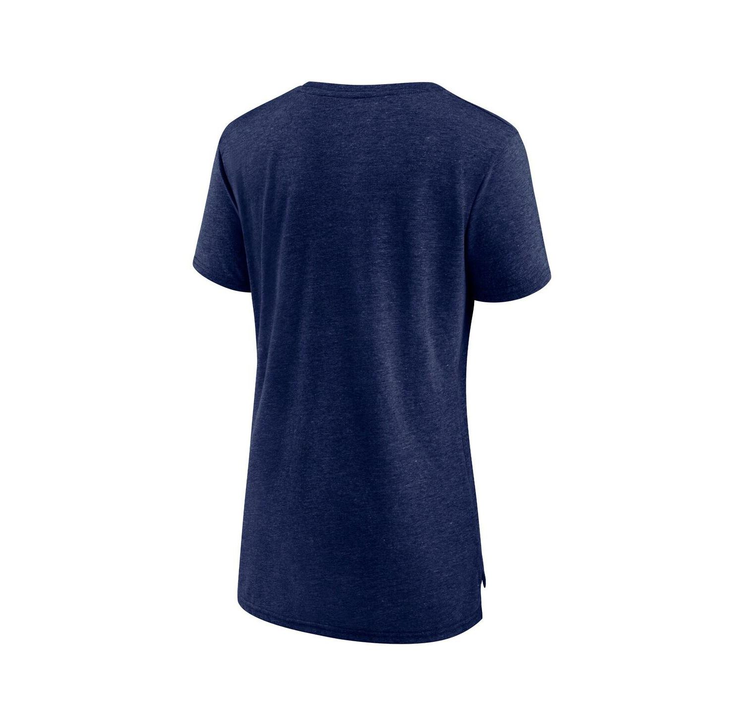 Women's Heather Navy Edmonton Oilers Special Edition 2.0 Modern T-Shirt
