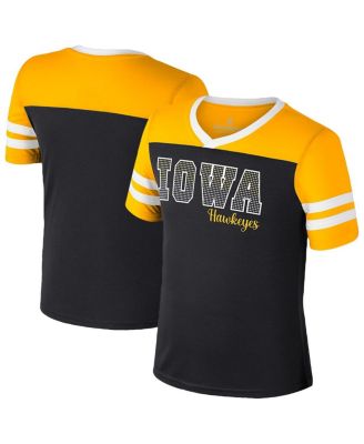 Colosseum - Big Girls Black Iowa Hawkeyes Space Opera T-Shirt