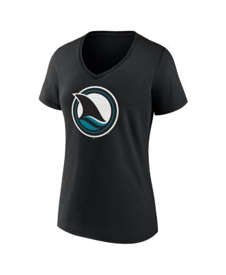 Women's Black San Jose Sharks Alternate Graphic T-Shirt