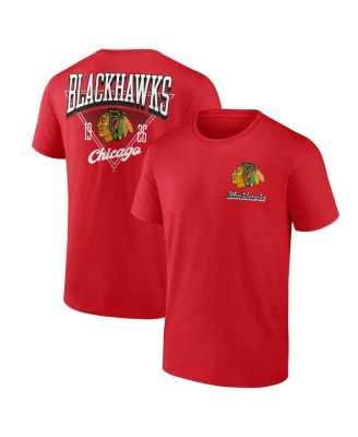 Logo Athletic - Men's Red Chicago Blackhawks Never Over T-Shirt