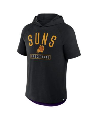 Men's Black Phoenix Suns Pass Legend Raglan Hoodie T-Shirt