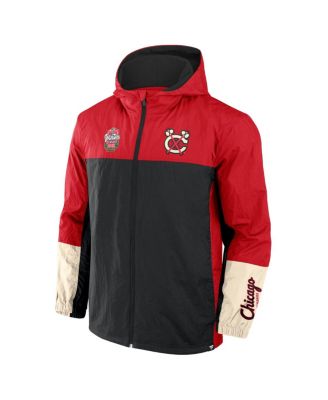 Men's Red Chicago Blackhawks 2025 Winter Classic Crash the Net Full-Zip Jacket
