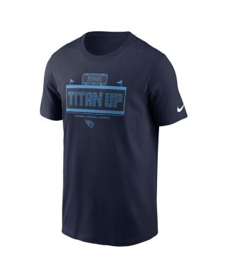 Men's Navy Tennessee Titans Primetime Local Essential T-Shirt