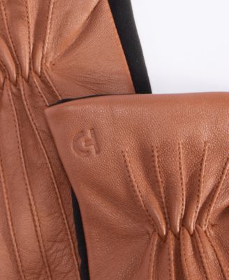 Women's Leather Points Stretch Gloves