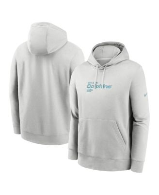Nike - Gray Miami Dolphins Edge Pack French Terry Club Pullover Hoodie