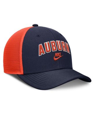 Nike - Men's Navy/Orange Auburn Tigers 2025 Sideline Campus Pro Local Snapback Hat