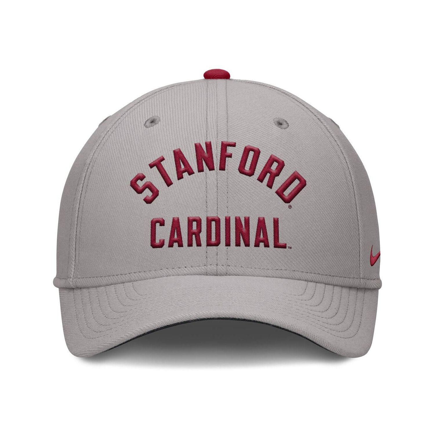 Men's Gray Stanford Cardinal Rise Prep Performance Flex Hat