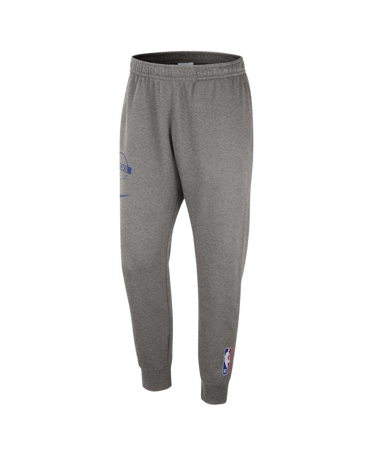 Nike Charcoal New York Knicks 2025/26 Authentic Practice Club Jogger Pants In Gray