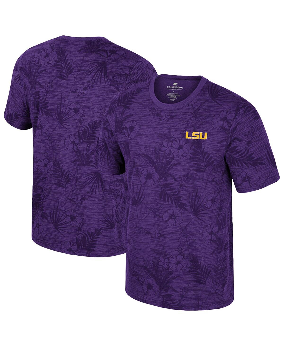Colosseum Big Boys And Girls Purple Lsu Tigers Fern T-shirt In Purple