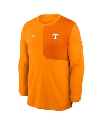 Men's Tennessee Orange Tennessee Volunteers 2025 Sideline Coach UV Performance Long Sleeve T-Shirt