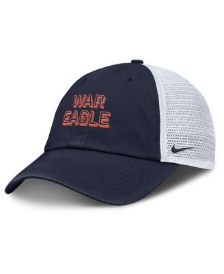 Nike - Men's Navy Auburn Tigers 2025 Gameday On-Field Club Adjustable Trucker Hat