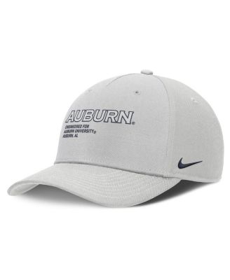 Nike - Men's Gray Auburn Tigers 2025 On-Field Primetime Rise Dri-FIT Adjustable Hat