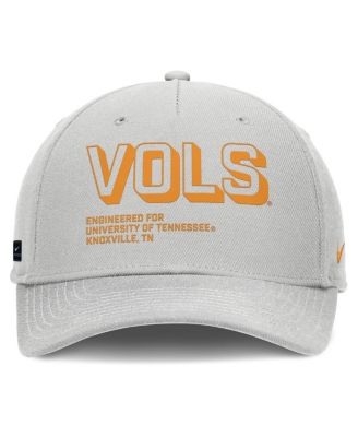 Men's Gray Tennessee Volunteers 2025 Sideline Dust Pinched Rise Adjustable Hat