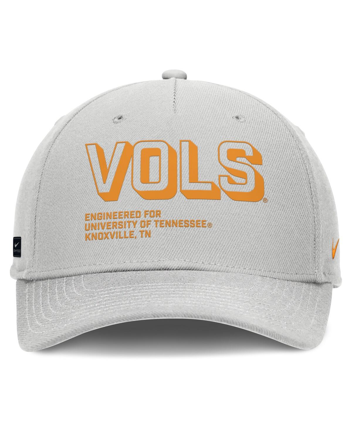 Nike Men's Gray Tennessee Volunteers 2025 Sideline Dust Pinched Rise Adjustable Hat In Gray
