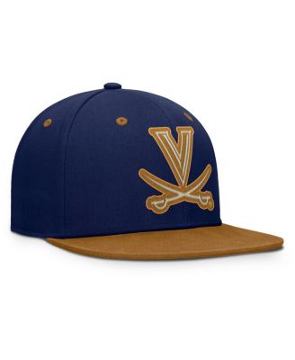 Men's Navy/Brown Virginia Cavaliers NoBo Fitted Hat