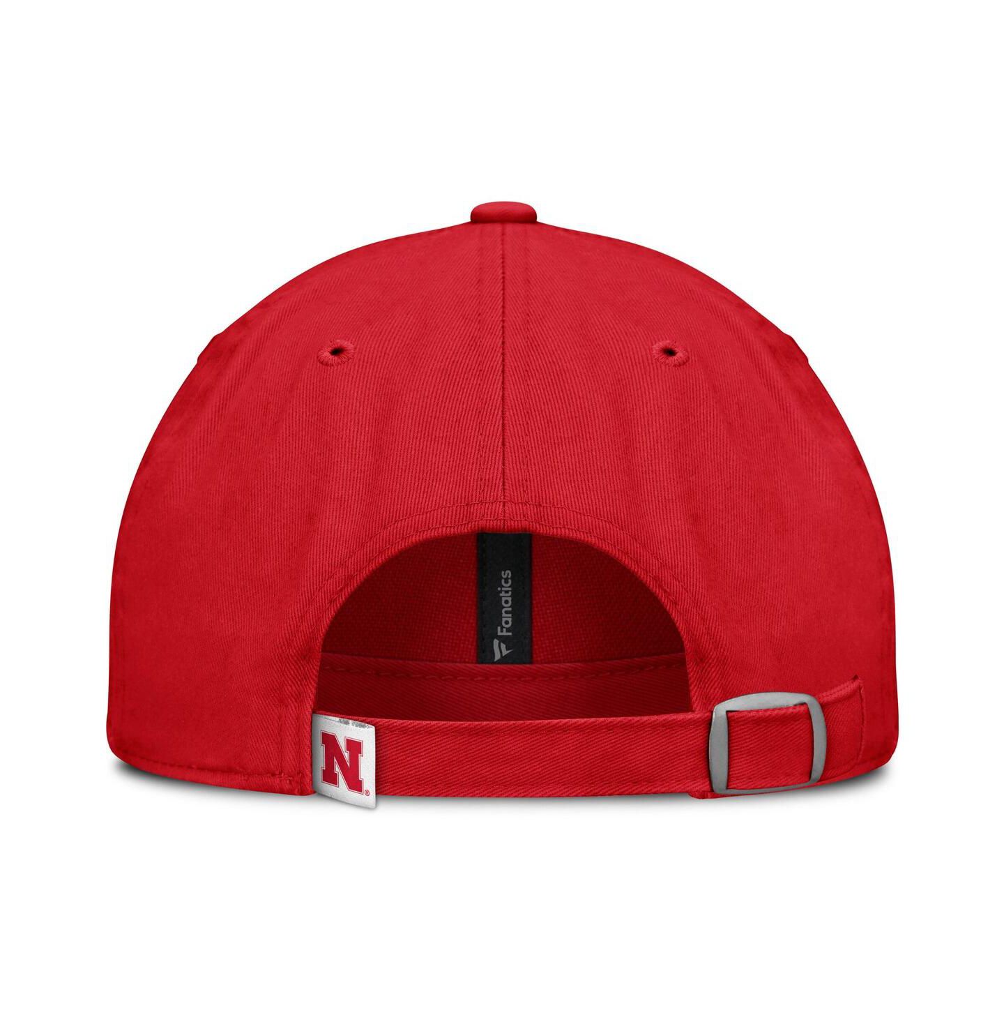 Женская кепка Fanatics Scarlet Nebraska Huskers Candid Adjustable Hat — фото 4