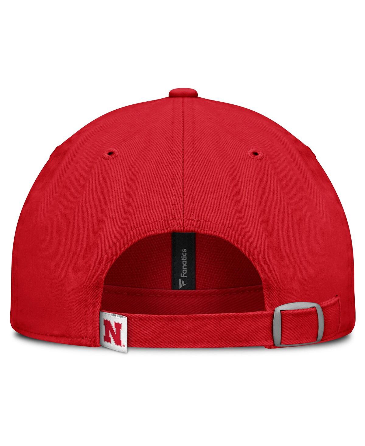 Fanatics Women's Scarlet Nebraska Huskers Candid Adjustable Hat In Red