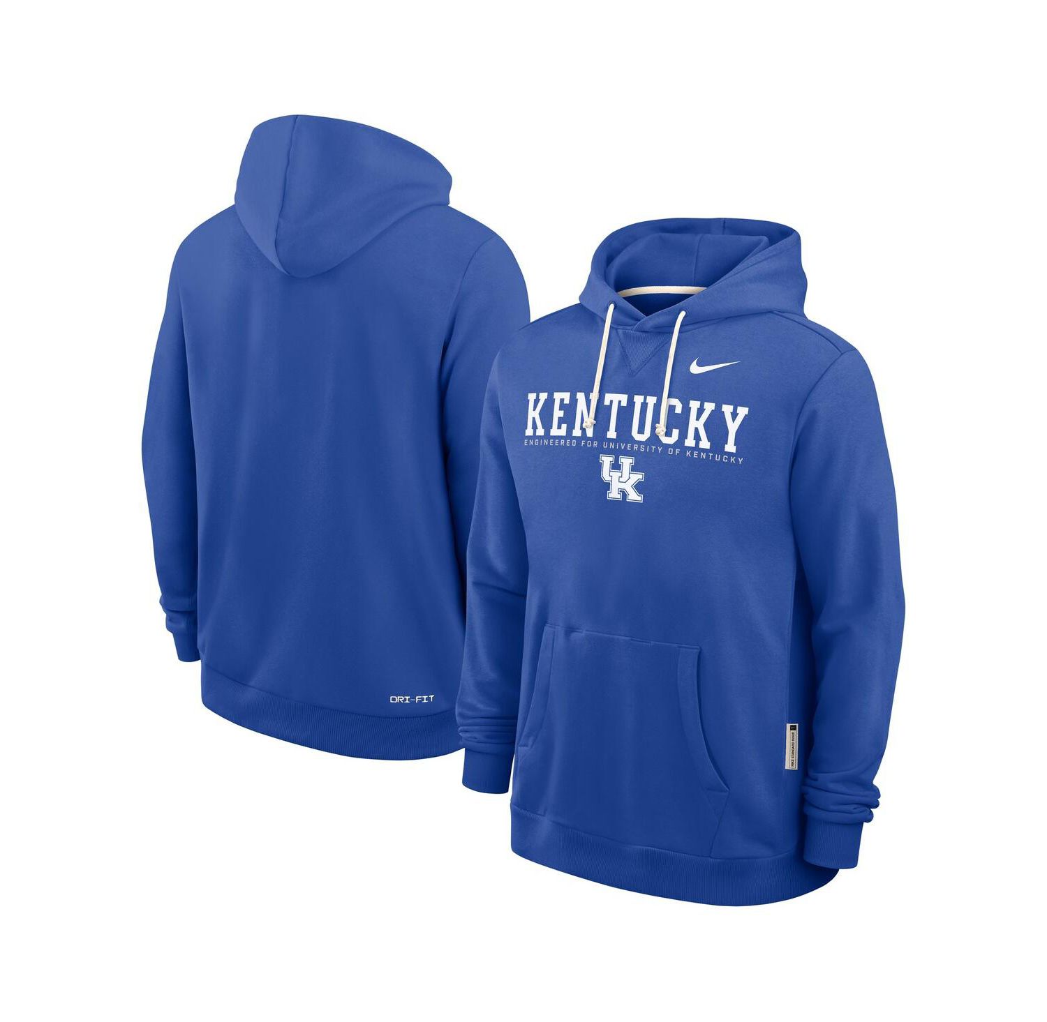 Men's Royal Kentucky Wildcats 2025 Sideline Standard Issue Dri-FIT Hoodie