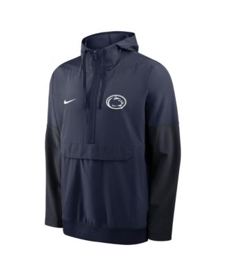 Men's Navy Penn State Nittany Lions Anorak Half-Zip Hoodie Jacket