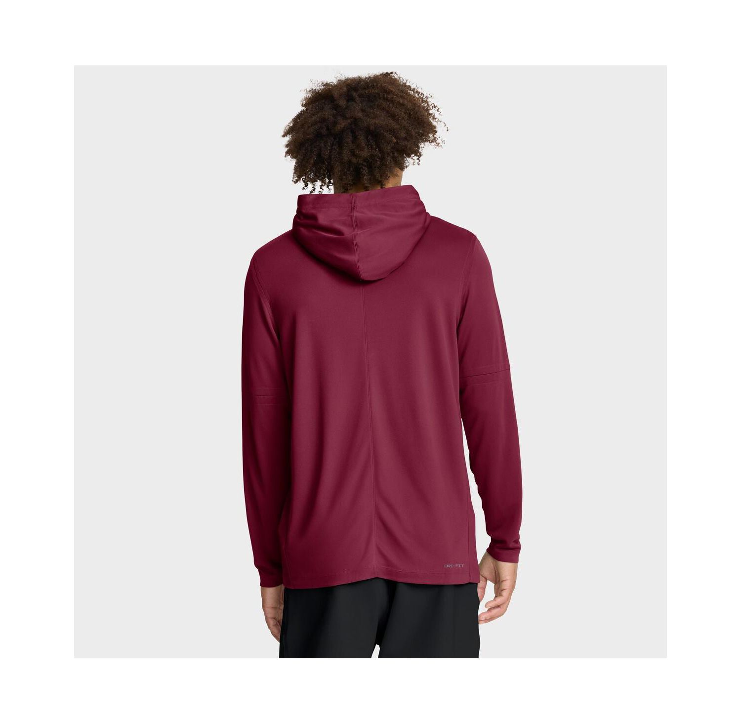Men's Garnet Florida State Seminoles 2025 Sideline Performance Long Sleeve Hoodie T-Shirt