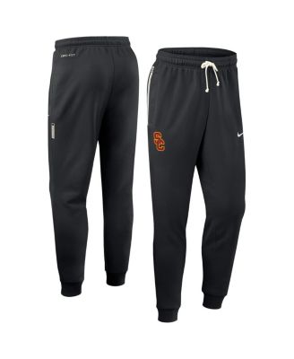 Nike - Men's Black USC Trojans 2025 Sideline Standard Issue Dri-FIT Taper Pants
