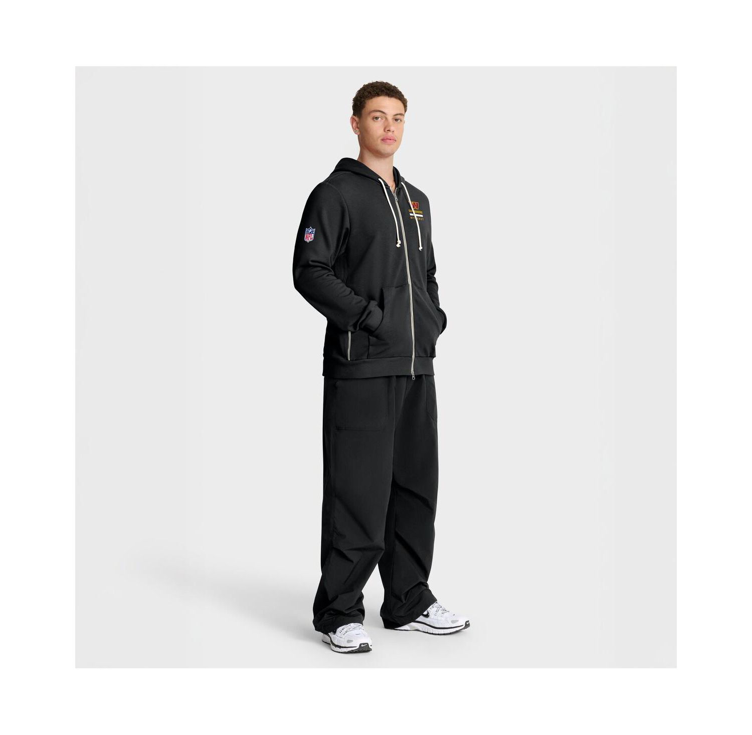 Men's Black Washington Commanders Sideline Standard Issue Utility Player Dri-FIT Full-Zip Hoodie
