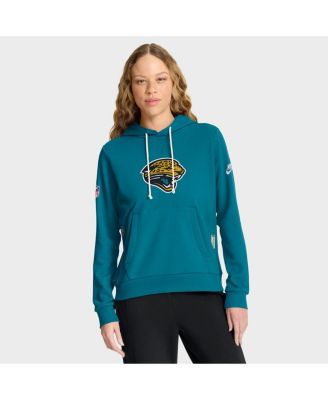 Nike - Women's Teal Jacksonville Jaguars Sideline Standard Issue Throwback&nbsp;Dri-FIT Hoodie