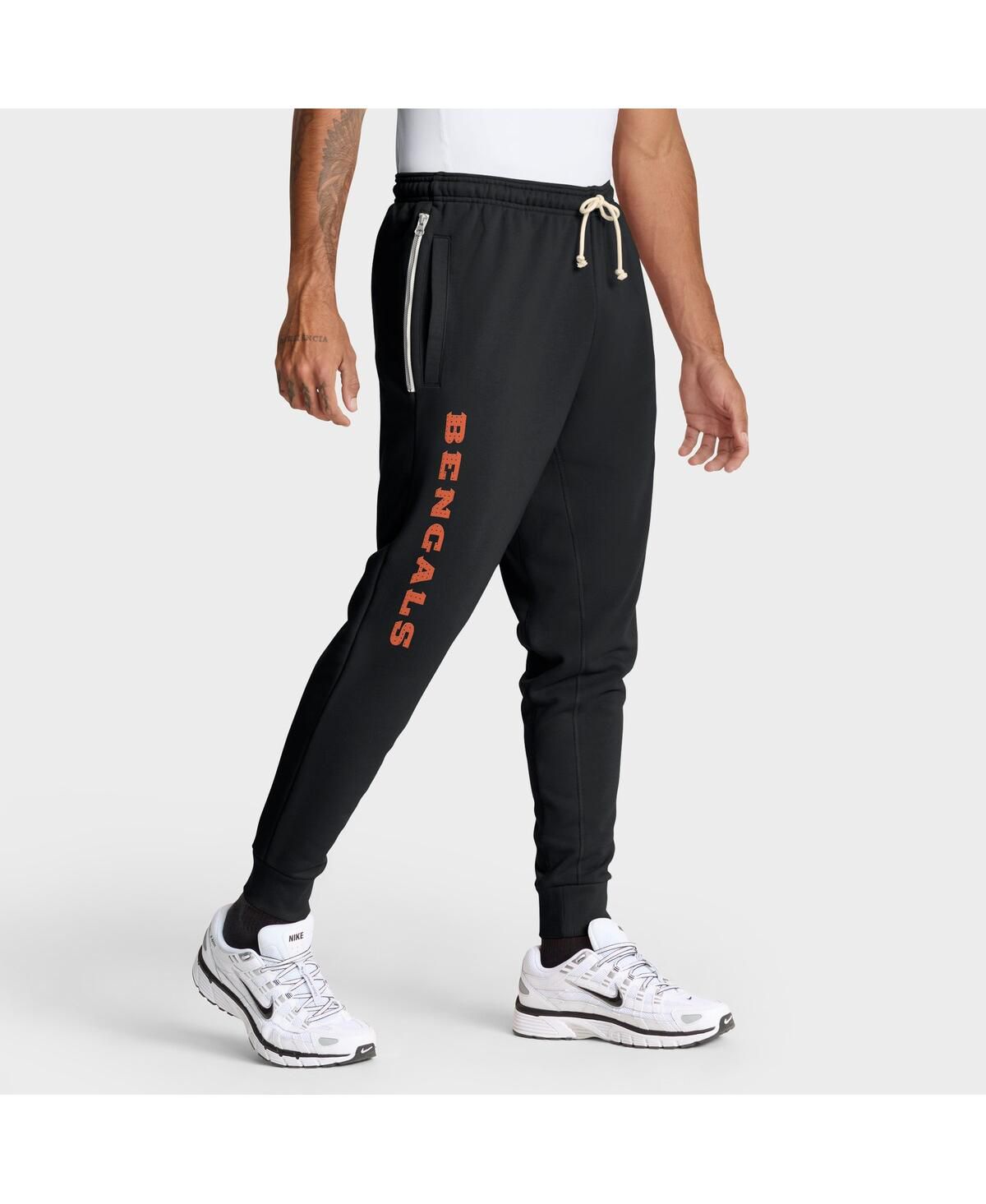 Мужские черные зауженные брюки Cincinnati Bengals Sideline Standard Issue Ground Game Dri-FIT