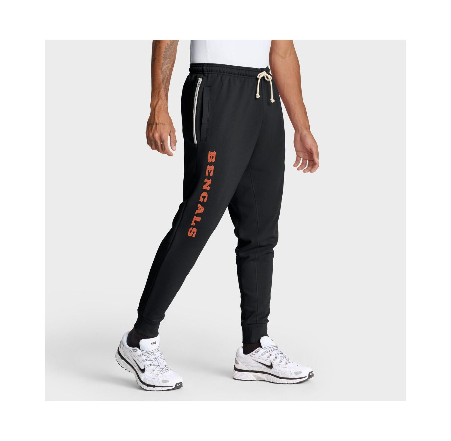 Men's Black Cincinnati Bengals Sideline Standard Issue Ground Game Dri-FIT Taper Pants