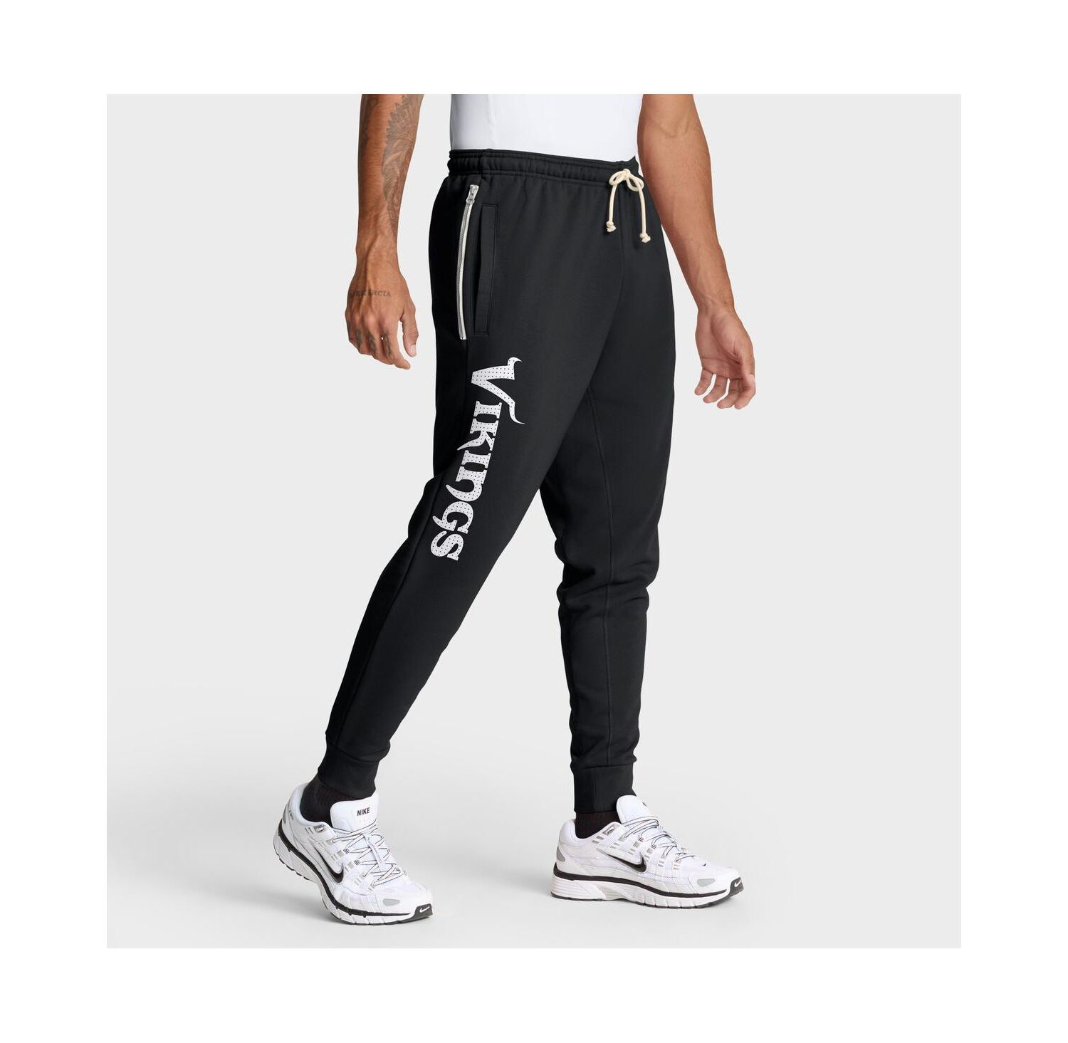 Men's Black Minnesota Vikings Sideline Standard Issue Ground Game Dri-FIT Taper Pants