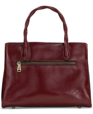 Genovese Medium Leather Top Handle Bag