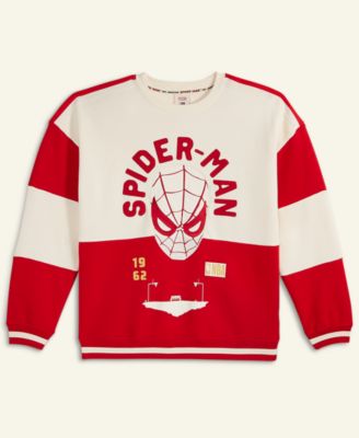 Adult's Spider-Man Fleece Sweatshirt, Macy's Exclusive