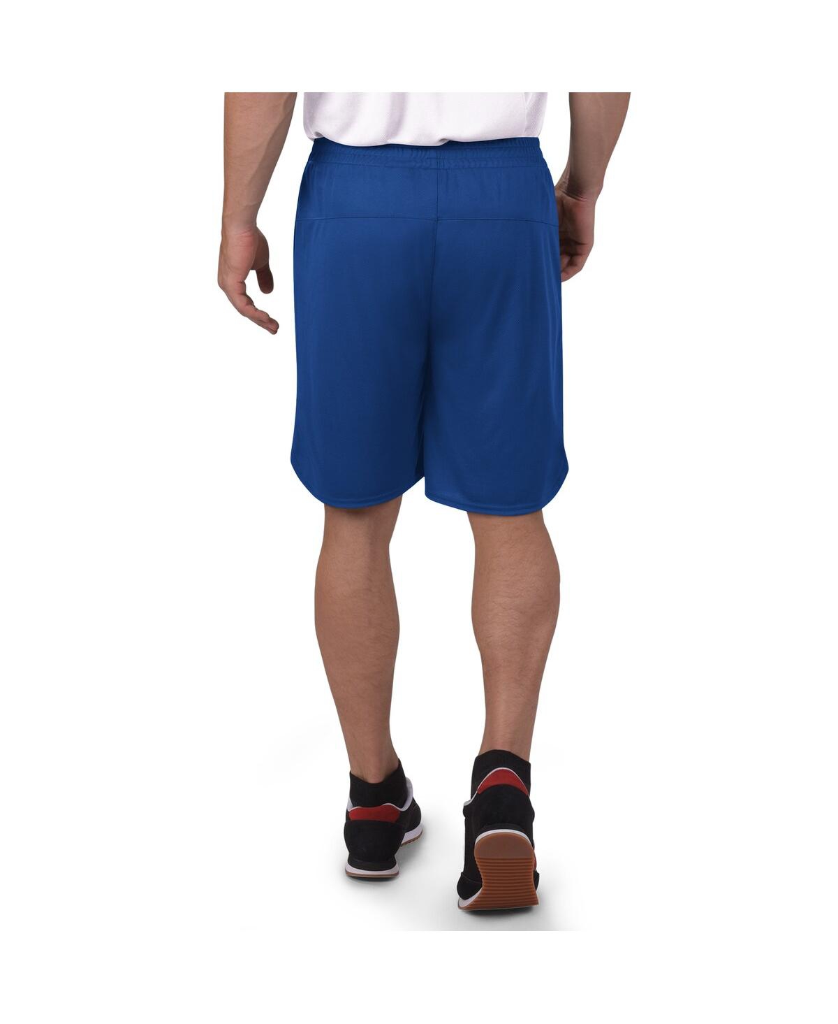 Msx By Michael Strahan Men's Royal Buffalo Bills Mesh Shorts In Blue