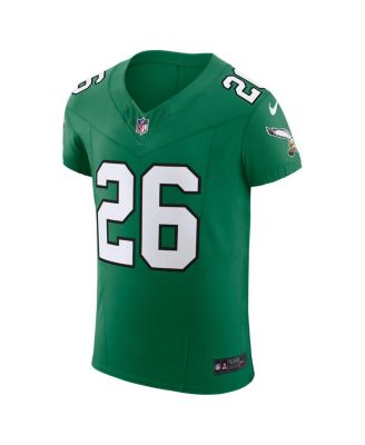 Men's Saquon Barkley Kelly Green Philadelphia Eagles Alternate Vapor F.U.S.E. Elite Jersey