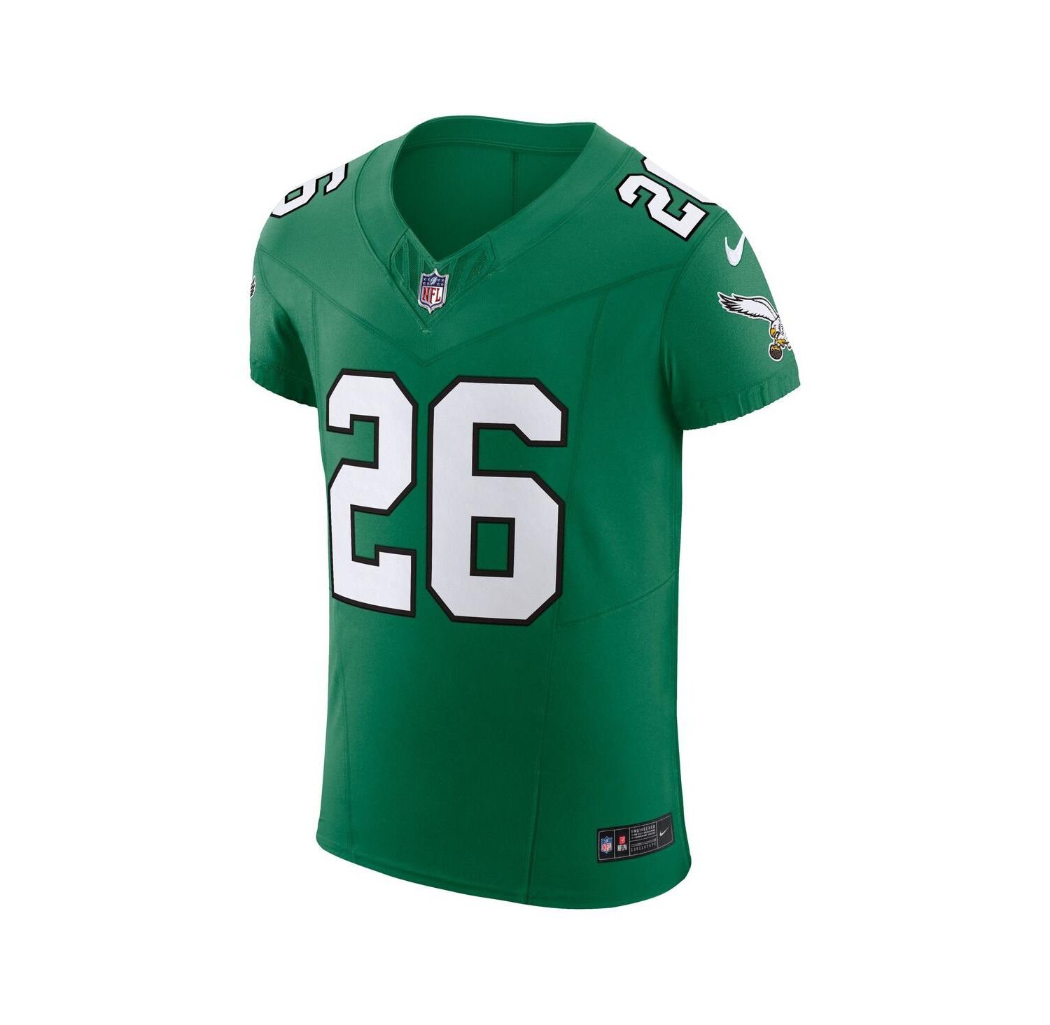 Men's Saquon Barkley Kelly Green Philadelphia Eagles Alternate Vapor F.U.S.E. Elite Jersey