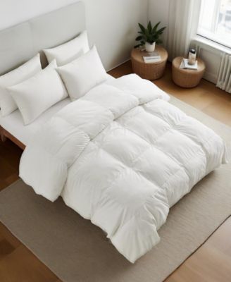 Lightweight Extra Soft Down and Feather Fiber Comforters, Full/Queen