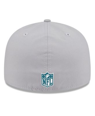 Men's Gray Philadelphia Eagles 2025 Sideline 59FIFTY Fitted Hat