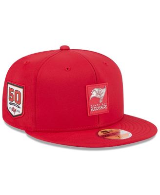 Men's Red Tampa Bay Buccaneers 2025 Sideline 59FIFTY Fitted Hat