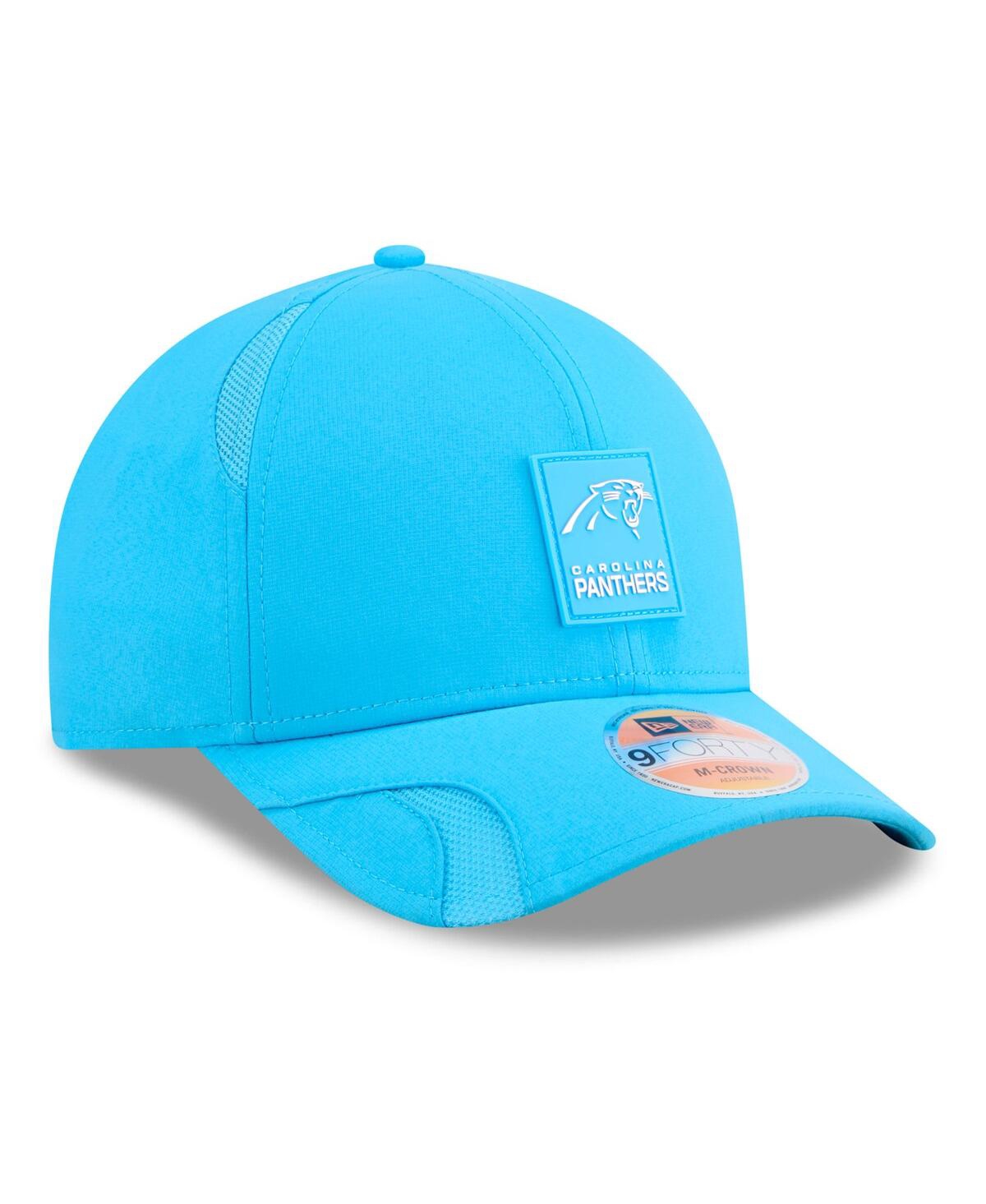 New Era Big Boys And Girls Blue Carolina Panthers 2025 Sideline 9forty Adjustable Hat In Blue