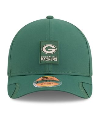 Big Boys and Girls Green Green Bay Packers 2025 Sideline 9FORTY Adjustable Hat