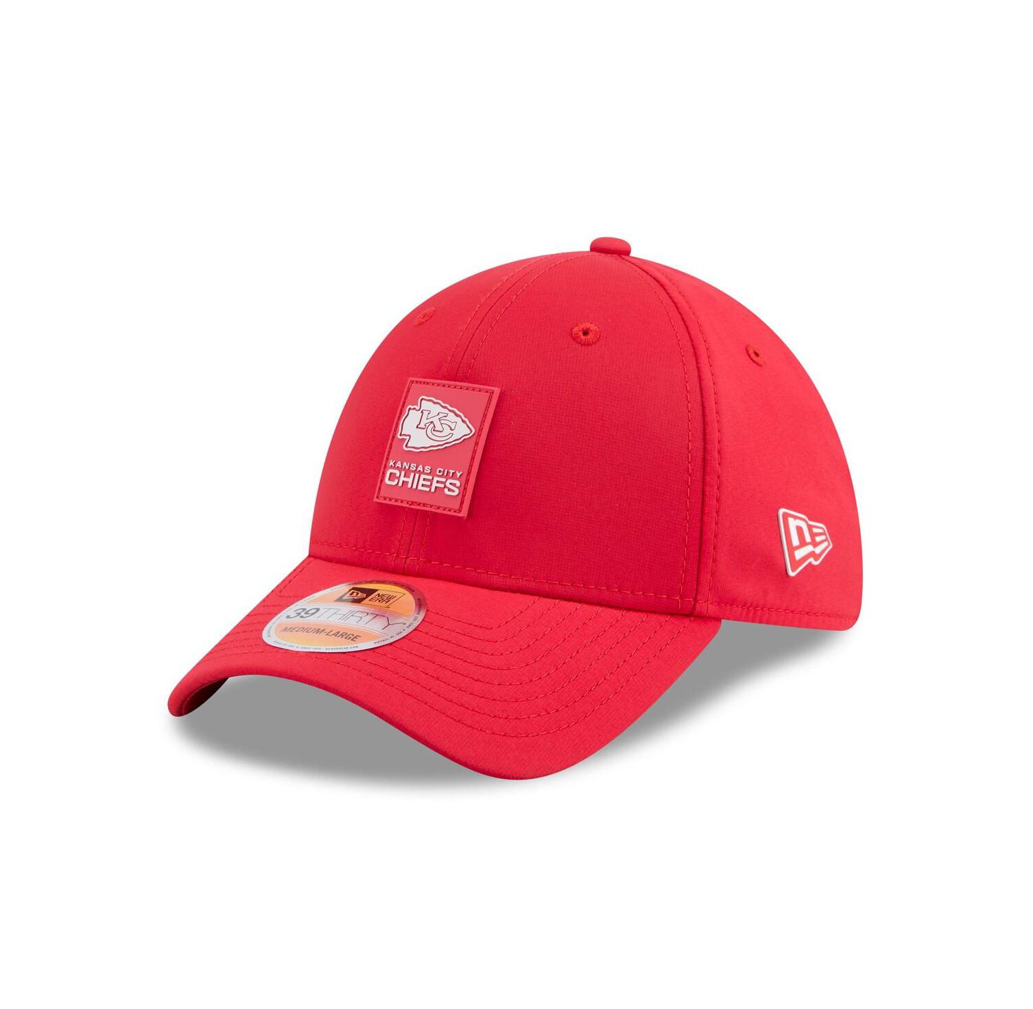 Men's Red Kansas City Chiefs 2025 Sideline 39THIRTY Flex Hat