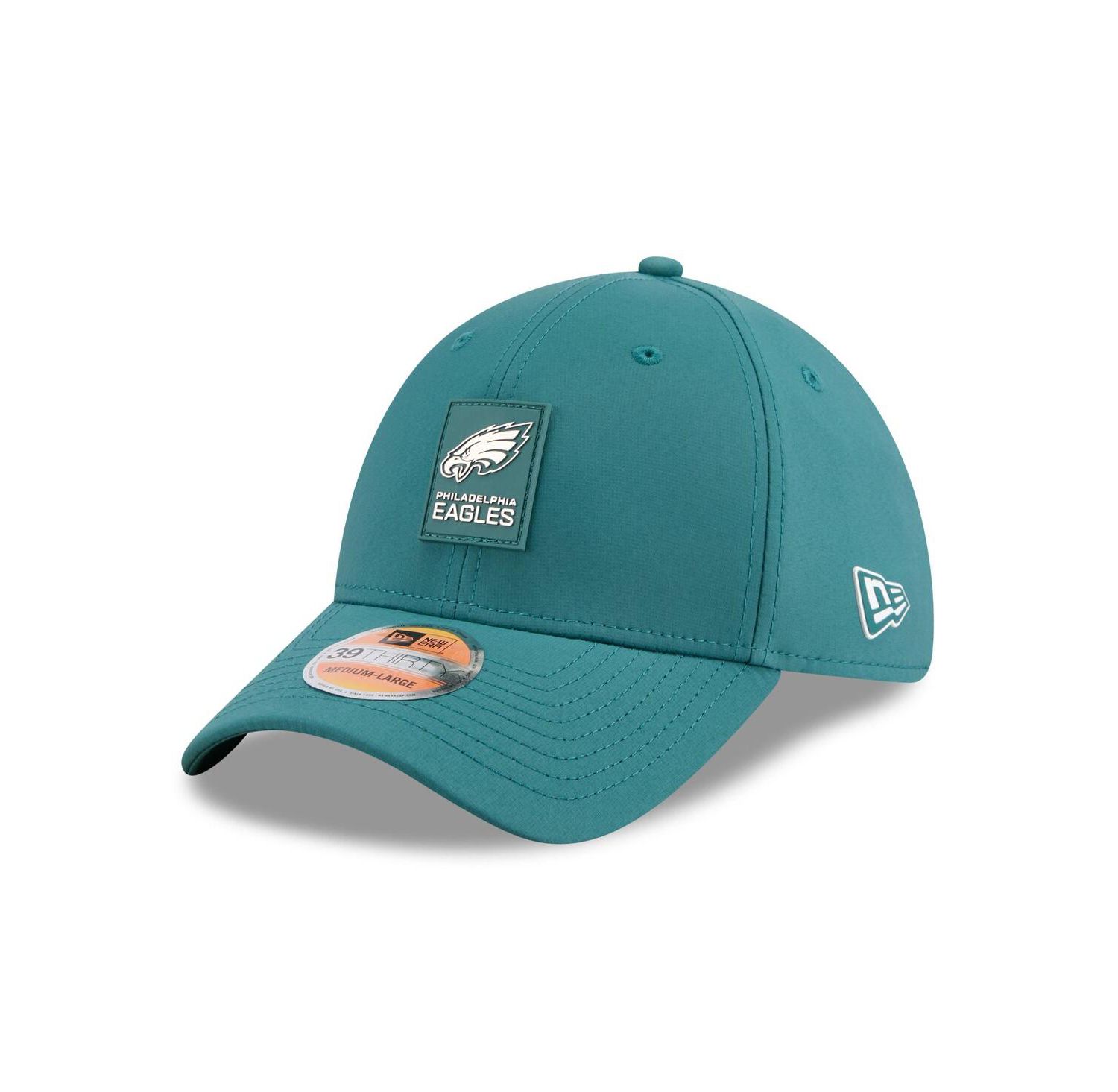 Men's Midnight Green Philadelphia Eagles 2025 Sideline 39THIRTY Flex Hat