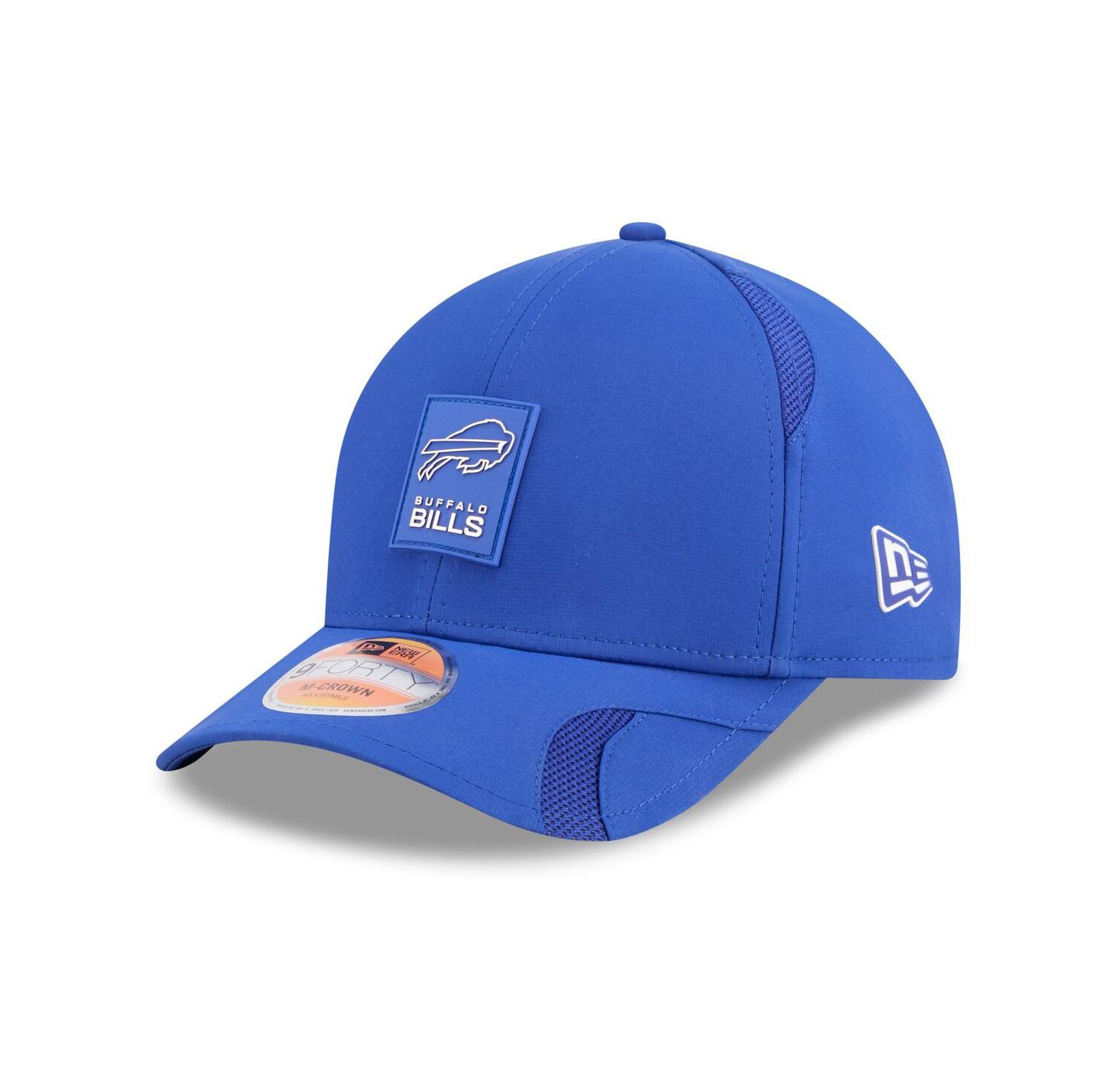 Men's Royal Buffalo Bills 2025 Sideline M-Crown 9FORTY Adjustable Hat