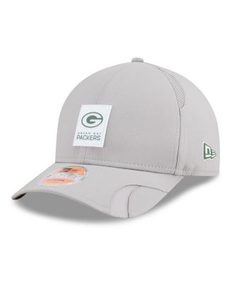 New Era - Men's Gray Green Bay Packers 2025 Sideline M-crown 9FORTY Adjustable Hat